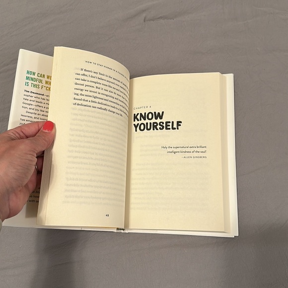 Personal Growth/Happiness Book Title:How To Say Human In A F*cked-Up World - Picture 4 of 4